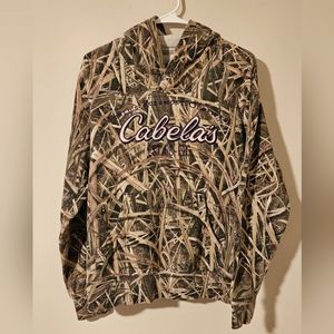 Cabelas Camo Sweat Shirt/Hoodie